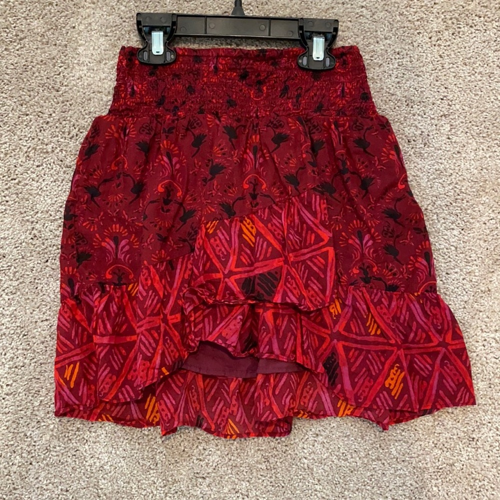 Free People Pattern Skirt